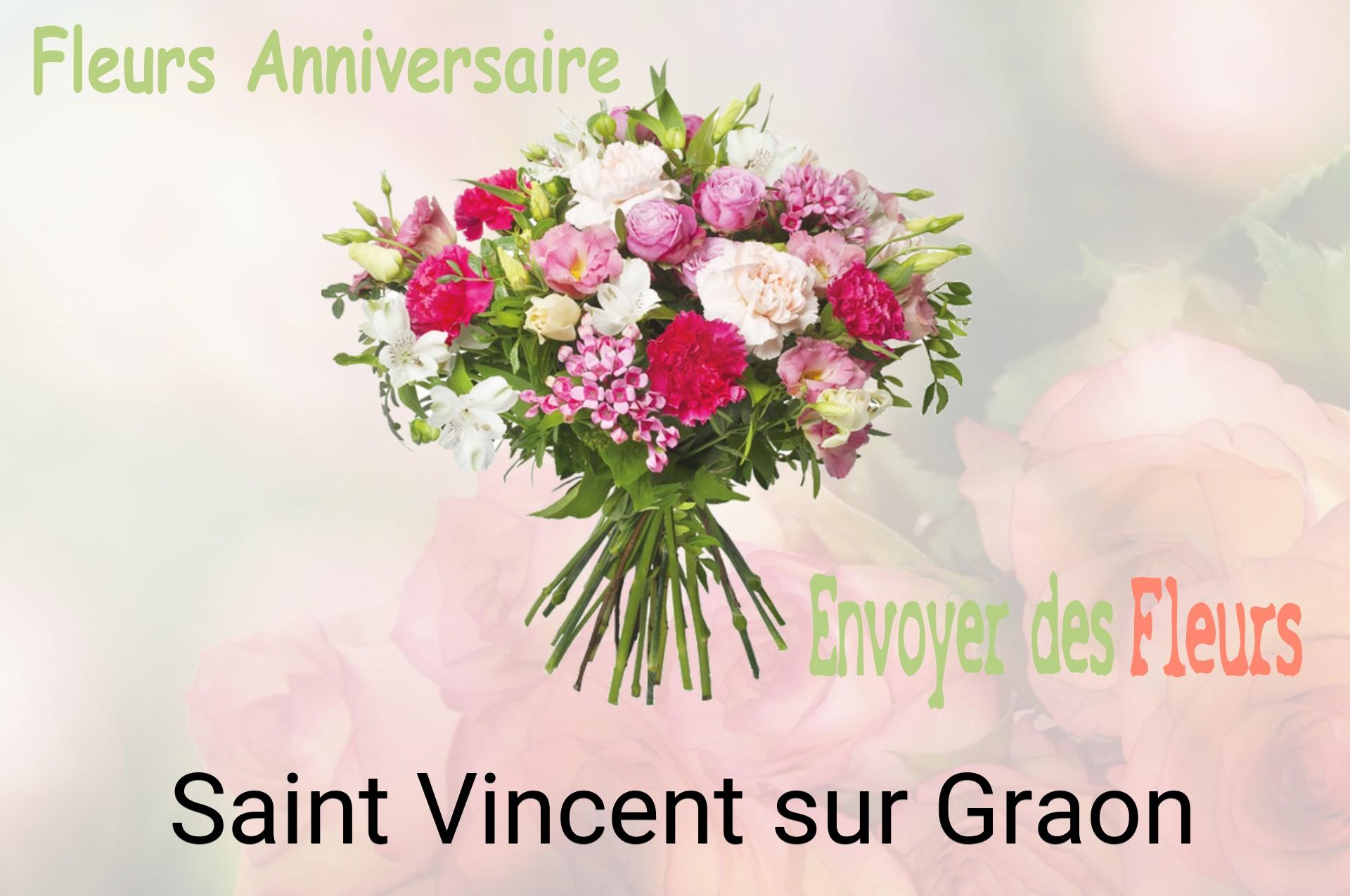 Bouquet de fleurs d’anniversaire livré à Saint-Vincent-sur-Graon